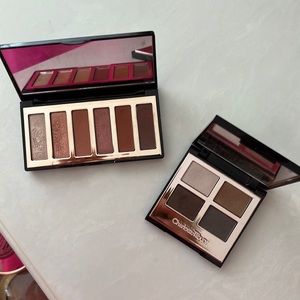 Charlotte Tilbury Eyeshadow Palette and Quad